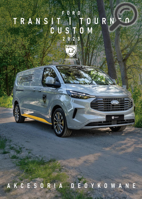 FORD TRANSIT CUSTOM TOURNEO CUSTOM 2023+ Akcesoria Dedykowane (PL) CHROMEMASTER.PL