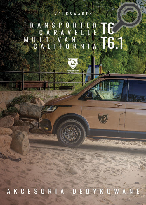 VOLKSWAGEN VW T6 / T6.1 2015-2024 Akcesoria Dedykowane (PL) CHROMEMASTER.PL
