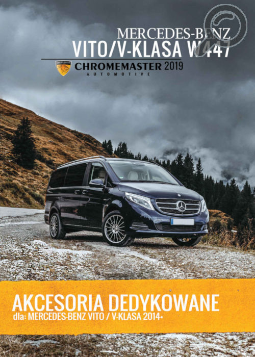 Mercedes-Benz VITO/V-CLASS W447 2014+ Fahrzeugspezifisches Zubehör (PL) CHROMEMASTER.PL