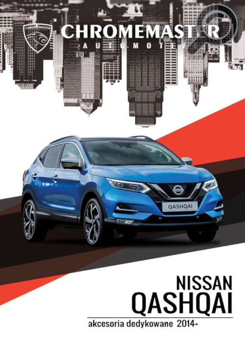 Nissan Qashqai 2014+ Akcesoria Dedykowane (PL) CHROMEMASTER.PL